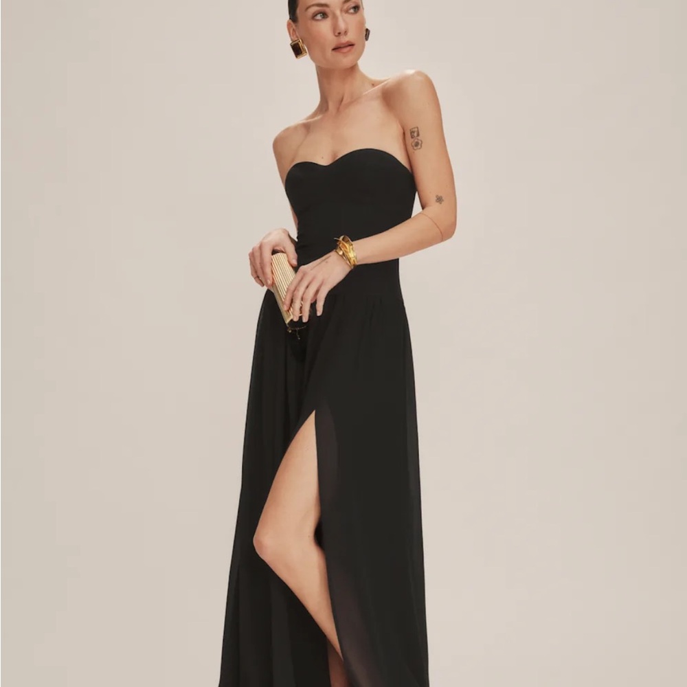 REFORMATION Leilani black dress NWT